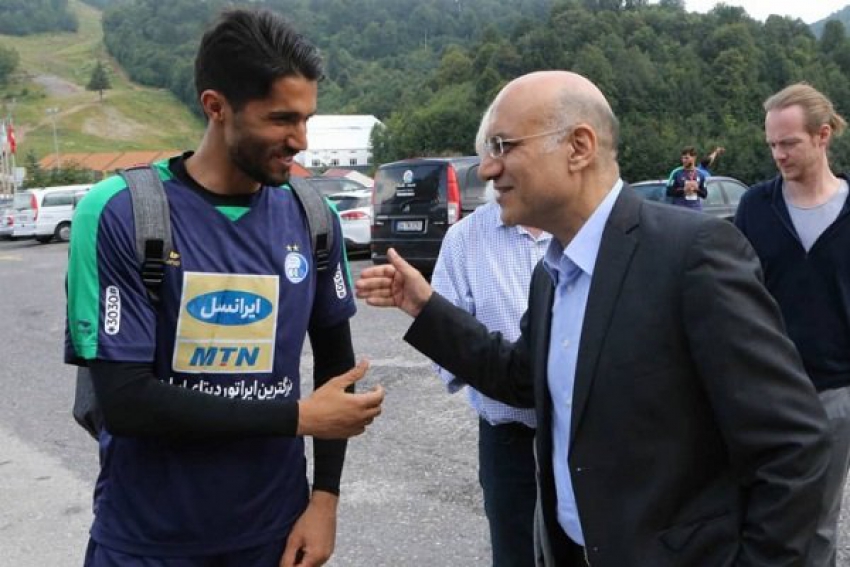 سیدحسین حسینی: خیال هوادارن استقلال راحت قراردادم را امضا میکنم